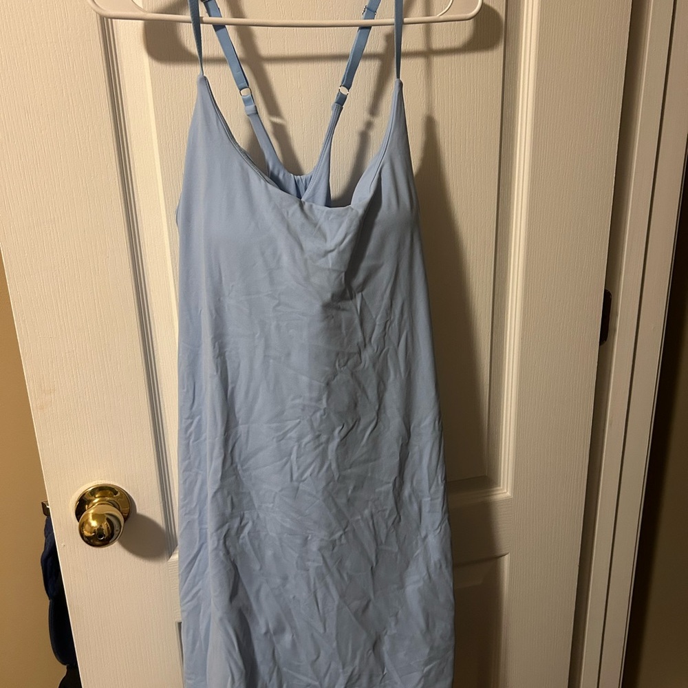 Plus Size Tennis Dress Light Blue